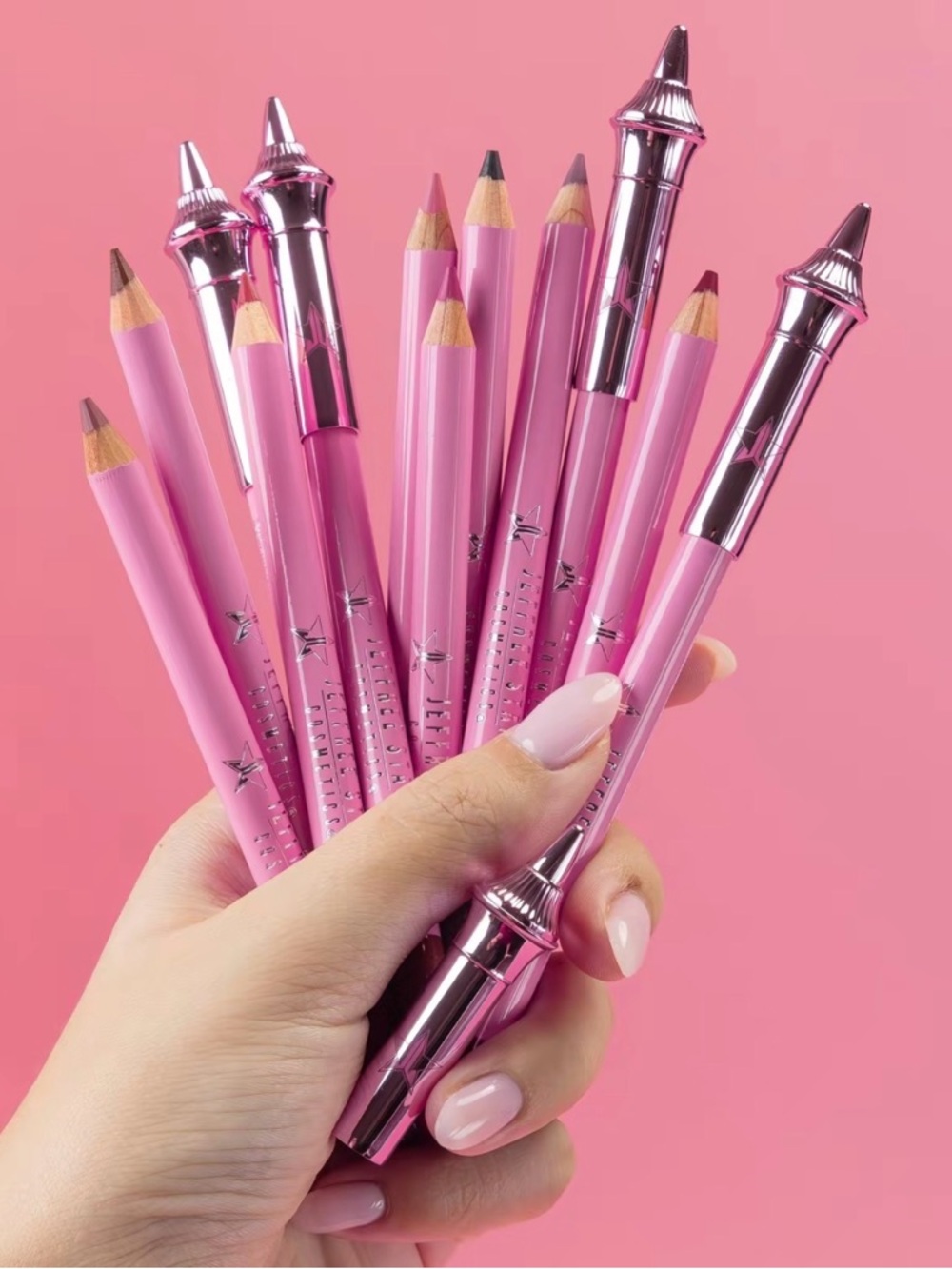 Jeffree Star Calabasas Velour Lip Liner- rosy pink, creamy, satin finish, vegan - Picture 8 of 9
